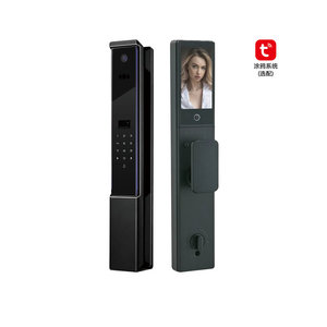 3D人脸识别智能锁精雕款J10PRO 人脸/掌静脉/指纹/密码/刷卡